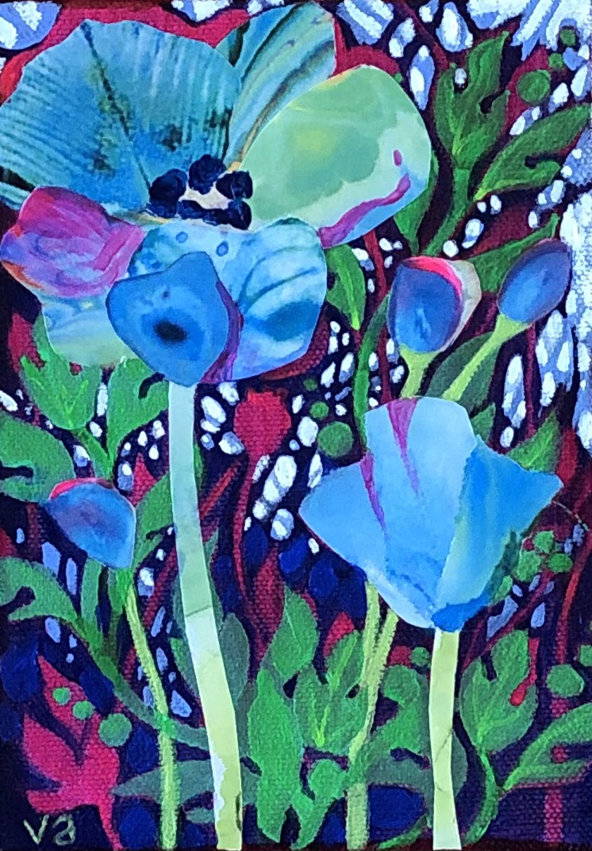 Blue Poppies